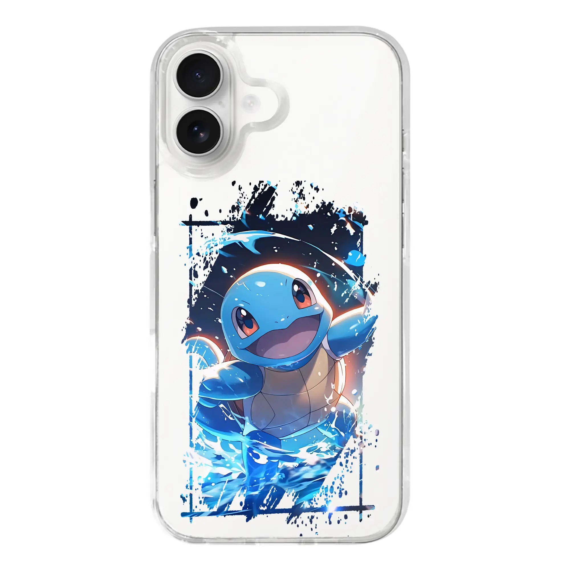 ポケモン グッズ,ゼニガメ - iPhone 17シリーズ 透明スマホケース – 薄型・耐衝撃・精密フィット保護カバー